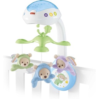 Fisher Price Μουσικό Περιστρεφόμενο με Αρκουδάκια, CDN41