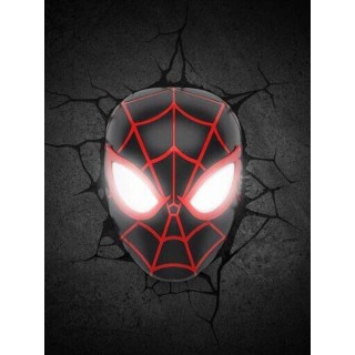 3D Light FX - 3DL - Marvel Spiderman Miles Morales Face 89759