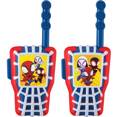eKids Spiderman Walkie Talkies για παιδιά & ενήλικες με ενσωματωμένο μεγάφωνο και εμβέλεια 150 μέτρων (SA-207) (Μπλε/Κόκκινο) eKids Spiderman Walkie Talkies για παιδιά & ενήλικες με ενσωματωμένο μεγάφωνο και εμβέλεια 150 μέτρων (SA-207) (Μπλε/Κόκκινο)