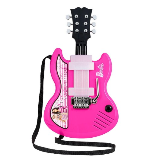 eKids Barbie Sing & Strum Guitar Ηλεκτρική Κιθάρα Karaoke (BE-632) (Μωβ/Λευκό)