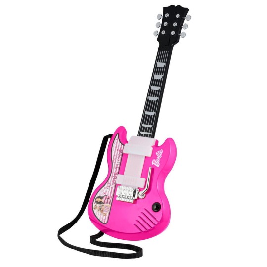 eKids Barbie Sing & Strum Guitar Ηλεκτρική Κιθάρα Karaoke (BE-632) (Μωβ/Λευκό)