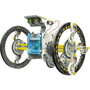 Construct & Create 14 in 1 Solar Robot Kit Ηλιακό Εκπαιδευτικό Ρομπότ 14 σε 1