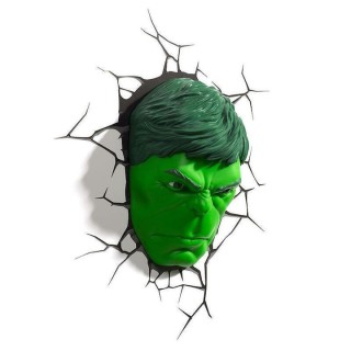 Marvel - Hulk Face 3D Led Φωτιστικό