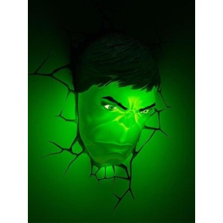 Marvel - Hulk Face 3D Led Φωτιστικό