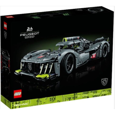 LEGO Technic - PEUGEOT 9X8 24H Le Mans Hybrid Hypercar 42156