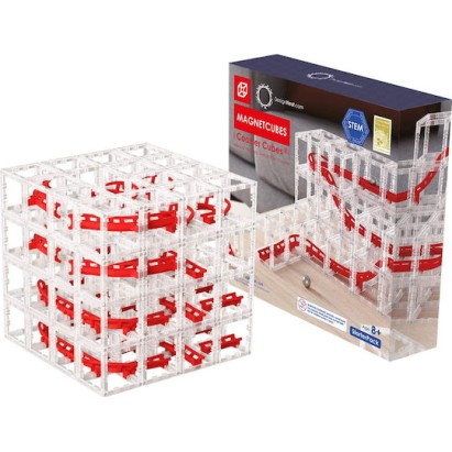 Allocacoc MagnetCubes Rollercoaster Marble Run by DesignNest - Αρθρωτό Μαγνητικό Κτήριο (DH0239/COSTCB)