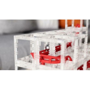 Allocacoc MagnetCubes Rollercoaster Marble Run by DesignNest - Αρθρωτό Μαγνητικό Κτήριο (DH0239/COSTCB)