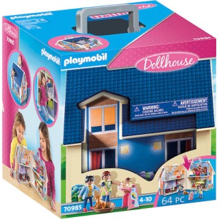 Playmobil Dollhouse - Μοντέρνο Κουκλόσπιτο Bαλιτσάκι 70985