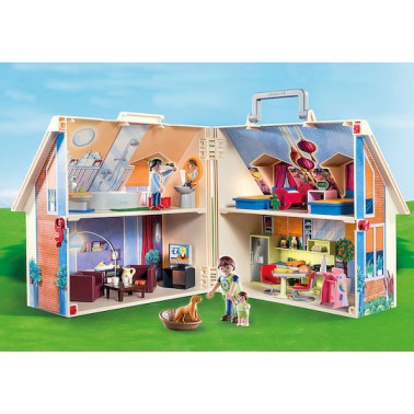 Playmobil Dollhouse - Μοντέρνο Κουκλόσπιτο Bαλιτσάκι 70985