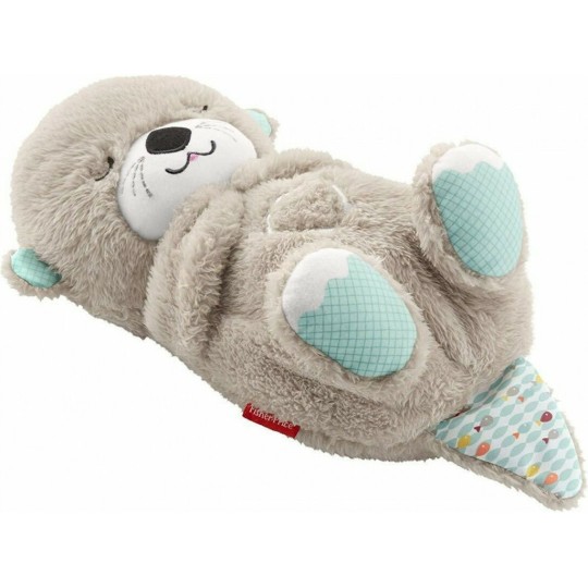 Fisher Price Βίδρα με Κίνηση Αναπνοής από Ύφασμα με Μουσική για Νεογέννητα (FXC66)