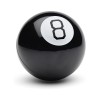 The Source Mystery 8 Ball - Μαγική σφαίρα προβλέψεων Magic 8 Ball - Μαύρο
