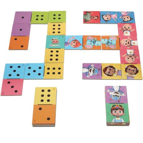 Zito! Επιτραπέζιο Παιχνίδι Cocomelon - Ντόμινο για 1-4 Παίκτες 3+ Ετών 29319