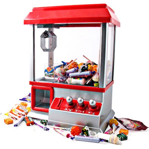 Candy Grabber Ρετρό Παιχνίδι για Καραμέλες και Ζαχαρωτά με δαγκάνα