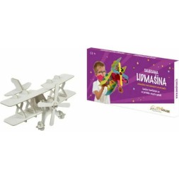 Allocacoc Παιχνίδι Κατασκευών Χάρτινο Airplane 3D Model  Allocacoc Παιχνίδι Κατασκευών Χάρτινο Airplane 3D Model