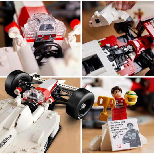 Lego Icons McLaren MP4/4 & Ayrton Senna 10330