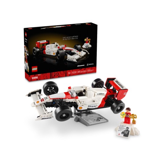 Lego Icons McLaren MP4/4 & Ayrton Senna 10330
