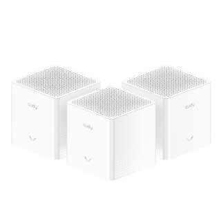 Cudy M1200 WiFi Mesh Network Access Point Wi-Fi 5 Dual Band (2.4 & 5GHz) σε Τριπλό Kit