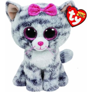 TY Beanie Boos Kiki Χνουδωτή Γατούλα Γκρι 23εκ (1607-37075) TY Beanie Boos Kiki Χνουδωτή Γατούλα Γκρι 23εκ (1607-37075)