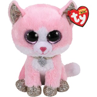 TY Beanie Boos Fiona Χνουδωτό Γατούλα Ροζ 23εκ (1607-36489) TY Beanie Boos Fiona Χνουδωτό Γατούλα Ροζ 23εκ (1607-36489)