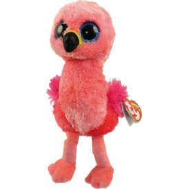 TY Beanie Boos Gilda Χνουδωτό Φλαμίνγκο Ροζ 15εκ (1607-36848)
