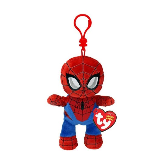 TY Beanie Babies Κλιπ Χνουδωτό Spiderman 8,5εκ (1607-34010)