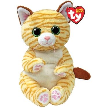TY Beannie Bellies Mango Χνουδωτή Γατούλα Κίτρινη 23εκ (1607-43208)	