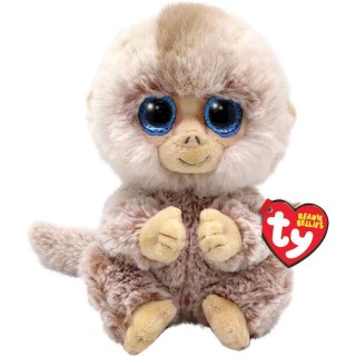 TY Beanie Bellies Stubby Χνουδωτό Μαϊμουδάκι Καφέ 15εκ. (1607-41036)