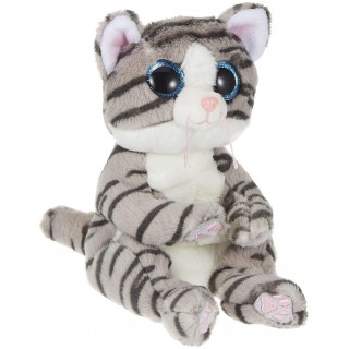 TY Beannie Bellies Mitzi Χνουδωτό Γατούλα Γκρι 15εκ (1607-40539)