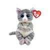 TY Beannie Bellies Mitzi Χνουδωτό Γατούλα Γκρι 15εκ (1607-40539)