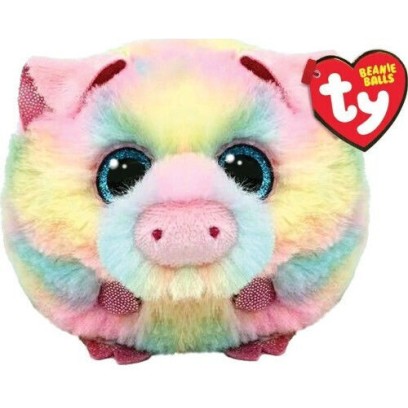 TY Beanie Balls Pigasso Χνουδωτό Γουρουνάκι Πολύχρωμο (1607-42551)