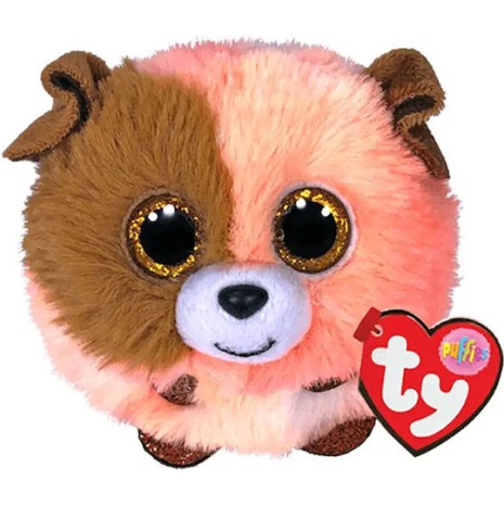 TY Beannie Balls Mandarin Χνουδωτό Σκυλάκι Πορτοκαλί (1607-42523)