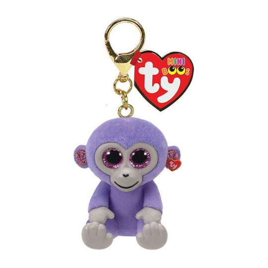 TY Mini Boos Κλιπ Grapes Μαϊμουδάκι Μωβ (1607-25070) TY Mini Boos Κλιπ Grapes Μαϊμουδάκι Μωβ (1607-25070)