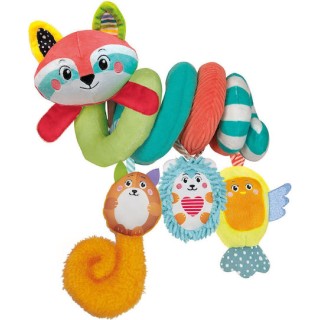 Baby Clementoni Βρεφικό Κρεμαστό Κούνιας Χαρούμενα Ζωάκια (1000-17909)