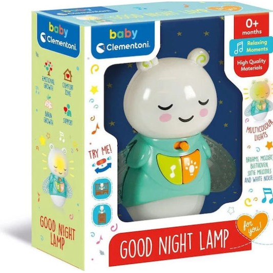 Baby Clementoni Βρεφικό Φωτάκι Νυκτός Για 0+ Μηνών (1000-17797) Baby Clementoni Βρεφικό Φωτάκι Νυκτός Για 0+ Μηνών (1000-17797)