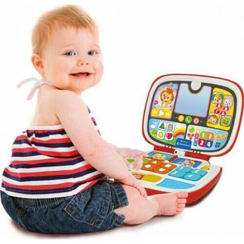 Baby Clementoni Βρεφικό Εκπαιδευτικό Baby Laptop (1000-63375)