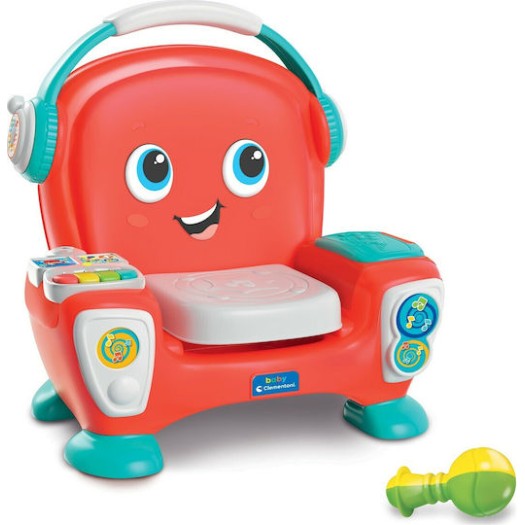 Baby Clementoni Βρεφικό Παιχνίδι Εκπαιδευτική Πολυθρόνα  (1000-63384)