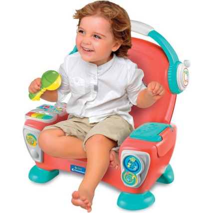 Baby Clementoni Βρεφικό Παιχνίδι Εκπαιδευτική Πολυθρόνα  (1000-63384)