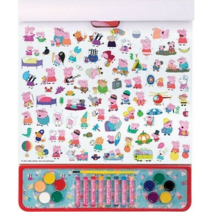 AS Ζωγραφική Giga Block Peppa Pig 4 Σε 1 για Παιδιά 3+ Ετών