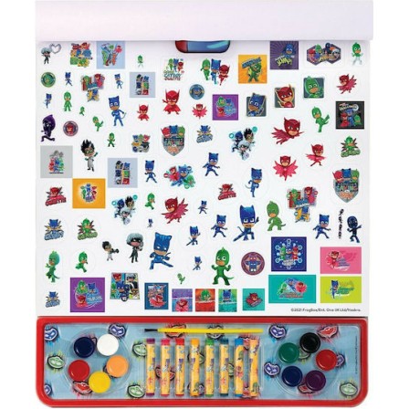 AS Ζωγραφική Giga Block PJ Masks 4 Σε 1 για Παιδιά 3+ Ετών