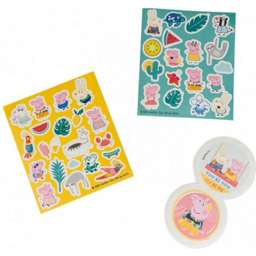 As Σετ Ζωγραφικης Διαφανη Τσαντα Peppa Pig (1023-68002)