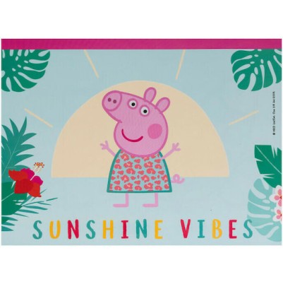 As Σετ Ζωγραφικης Διαφανη Τσαντα Peppa Pig (1023-68002)