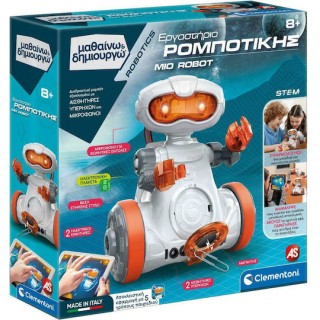AS Clementoni: Μαθαίνω Δημιουργώ STEM - Εργαστήριο Ρομποτικής Mio Robot (1026-63527)
