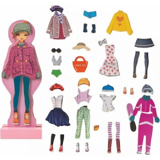 AS Μαγνητικό Παιχνίδι Κατασκευών Fashion Girl (1029-64053) AS Μαγνητικό Παιχνίδι Κατασκευών Fashion Girl (1029-64053)