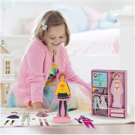 AS Μαγνητικό Παιχνίδι Κατασκευών Fashion Girl (1029-64053)