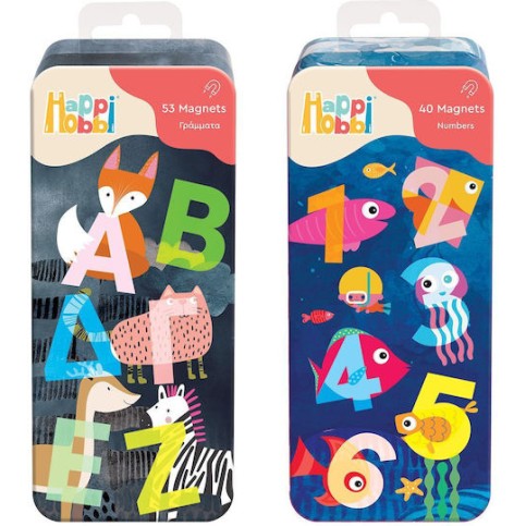 AS HappiHobbi Μαγνητικά Γράμματα Και Αριθμοί(1029-64070) 
