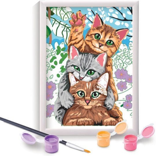 AS Company Paint & Frame Ζωγραφίζω με Αριθμούς Funny Kitties (1038-41010) AS Company Paint & Frame Ζωγραφίζω με Αριθμούς Funny Kitties (1038-41010)