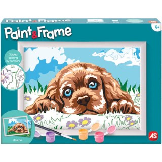 AS Company  Paint & Frame Ζωγραφίζω με ΑριθμούςLoving Puppy (1038-41012)