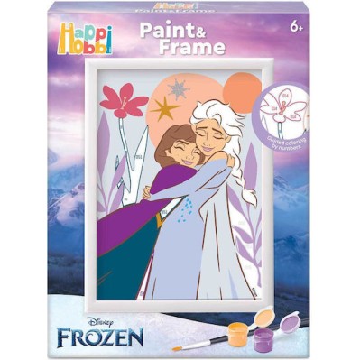 AS Company  Paint & Frame Ζωγραφίζω με Αριθμούς Disney Frozen (1038-41034)