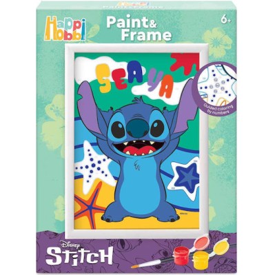 AS Company  Paint & Frame Ζωγραφίζω με Αριθμούς Disney Stitch (1038-41035) 