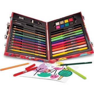 As Happihobbi Κασετίνα Ζωγραφικής Ξύλινη Deluxe My Με 50 Αξεσουάρ (1038-82060) As Happihobbi Κασετίνα Ζωγραφικής Ξύλινη Deluxe My Με 50 Αξεσουάρ (1038-82060)